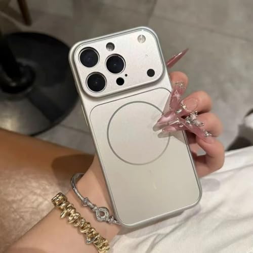 Coque Verre dépoli iPhone 16 Pro Max pour charge sans fil au quotidien