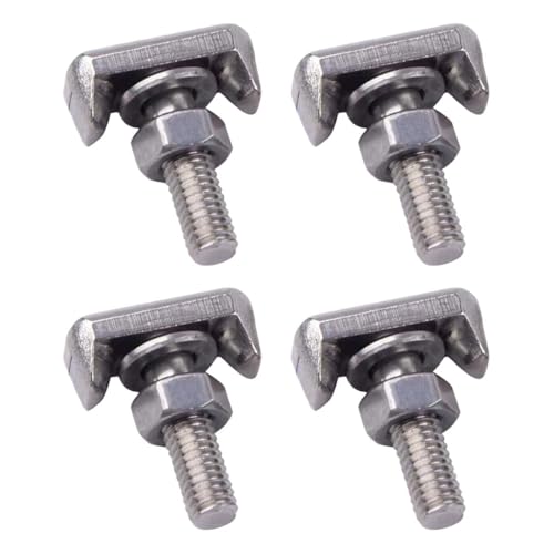 BDZMC Car Battery Terminal Bolts T-Shaped Battery Cable Extender (4PCS)