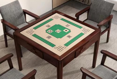 BeLongsYou Tapete para Mahjong Antideslizante 88x88cm miniatura 2
