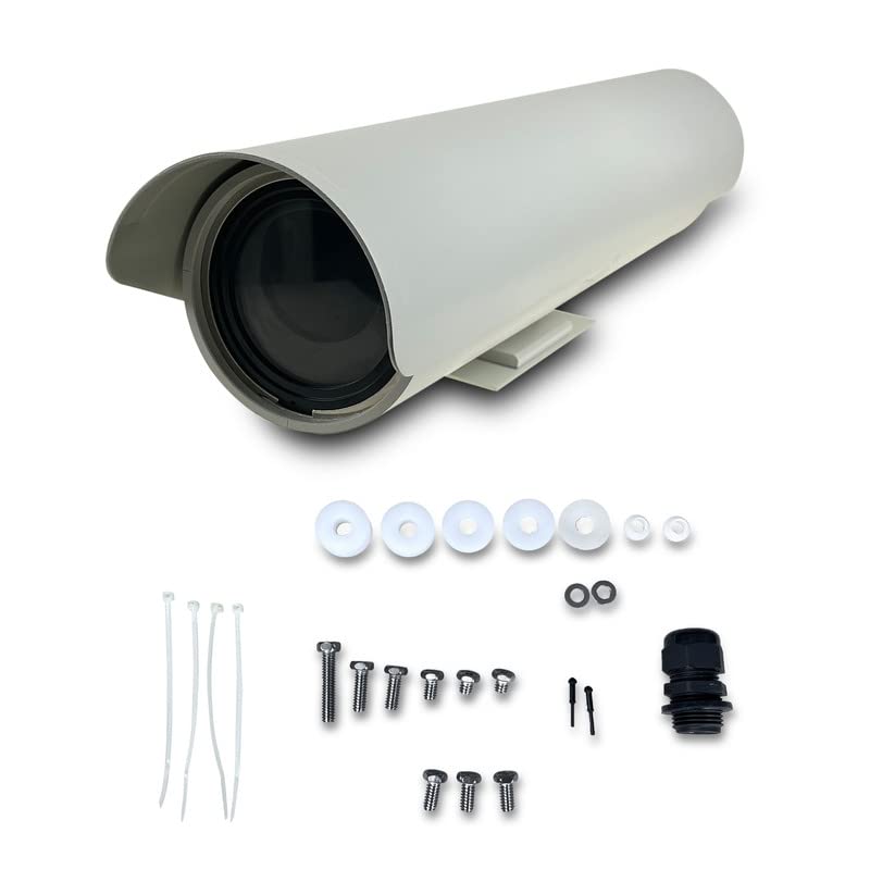 MX Outdoor WiFi CCTV Bullet Camera Housing for Dust Cover Protection IP66 Weather Resistant Ethernet Port Made in India-image-39