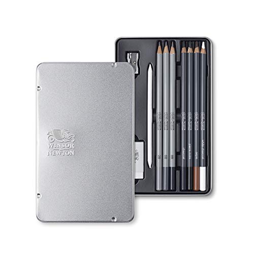 Winsor & Newton Studio Collection 7 Crayons Esquisse et Accessoires
