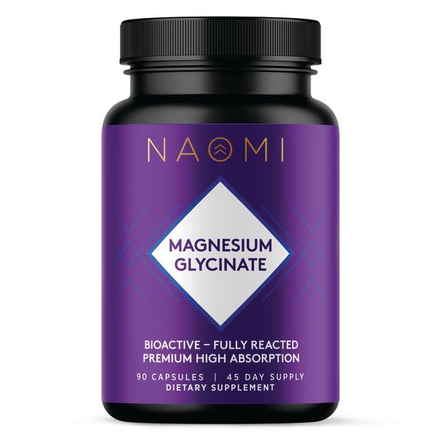 Amazon.com: NAOMI Magnesium Glycinate 220mg - Fully Chelated for