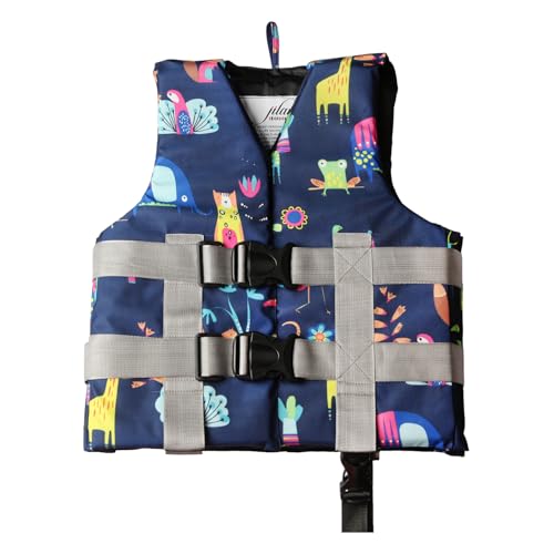 Image of Multi-Color Kids Swimming Jacket, Adjustable Fit (Kids-L-Age-8-12)