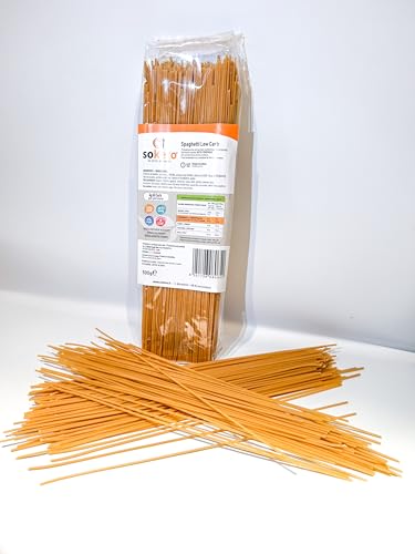 Espaguetis ceto cero Carbohidratos 500 GR para la dieta Keto o Low Carb-Solo 4 de carbohidratos y 0,2 g de azúcares por porción