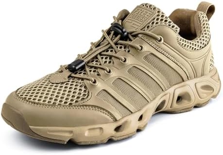 FREE SOLDIER Zapatos de Senderismo para Hombre Zapatos de Trabajo...