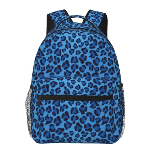 Mochila de leopardo ligera que alivia tus hombros en tus viajes diarios