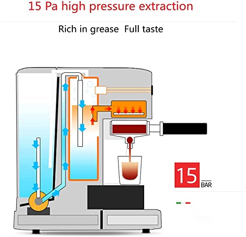 Cafetera semi automática multifuncional 1.4 L miniatura 5