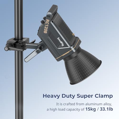 Image of SMALLRIG Super Clamp Kit 2-Pack, Heavy Duty Clamp Max Load 33lb /15kg