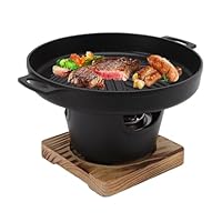 Mini BBQ Grill Stick Proof Senza Fumo Giapponese Da Tavolo Grill Indoor Piccola Pentola Per Barbecue Famiglia Coreana Fornello Per Barbecue Portatile Da Tavolo Barbecue Grill Per Il