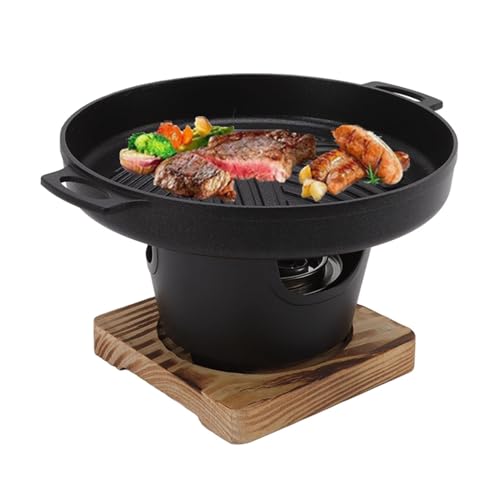 Mini BBQ Grill Stick Proof Senza Fumo Giapponese Da Tavolo Grill Indoor Piccola Pentola Per Barbecue Famiglia Coreana Fornello Per Barbecue Portatile Da Tavolo Barbecue Grill Per Il(HN BBQ18D)