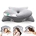 Nackenkissen Kopfkissen, Ergonomisches Nackenstützkissen Oeko-TEX® Zertifiziert für Allergiker | Kissen Orthopädisches Schlafkissen aus Memory Foam für Seitenschläfer, Rückenschläfer & Bauchschläfer