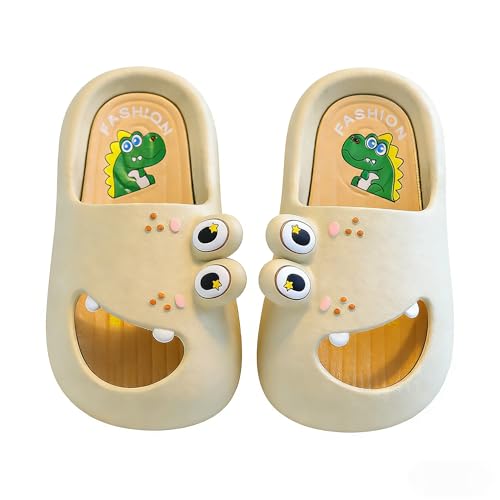 Image of Toddler Little Kids Slides Sandals Unicorn Dinosaur Bunny Beach Pool Shower Slides Anti-Skid Home Bath Slippers Cute Summer Outdoor Shoes for Girls and Boys