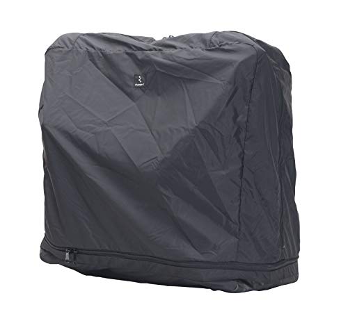 rin project(リンプロジェクト) ブロンプトン輪行バッグ 車体を完全収納 キャスター移動対応 チェック柄 1045 BLACK 1045