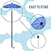 Plum Play Umbrella Sprinkler for Kids - Outdoor Water Play Sprinklers, Toddler Outdoor Toys, Durable Backyard Water Park with Splash, Summer Toys for Kids, Fun Games for Adults/Family (Fountain Tower)