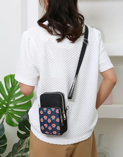 Image of Crossbody Mobile Sling Bag for Women |Stylish Phone Pouch with Detachable Strap & Adjustable Keychain|Mobile Purse|Versatile Mobile Pouch for Women