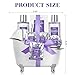 Valentine's Day Gift for Women, Spa Gift Basket for Women, 8pcs Lavender Spa Kit Set with Body Wash, Bubble Bath, Scrub, Bath & Beauty Skin Care Gift Sets, Christmas Gifts Set for Women, Her, Mom