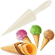 2Pcs Waffle Cone Roller Set, Tapered DIY Ice Cream Cone Maker Non Stick Pizzelle Cone Roller Mini Waffle Cone Maker for Cannoli Pastry Horns and Baking Kitchen Cooking Baking Accessories