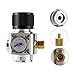 Keg Charger Mini CO2 Regulator - PERA Brand 0-30 PSI Beer Keg Mini Charger with 3/8