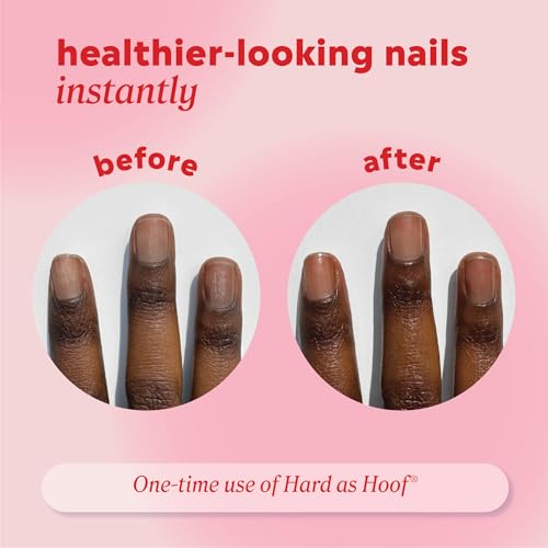 Onyx Professional Hard as Hoof Nail Strengthening Cream, Shea Butter Scent - Nail Growth & Conditioning Cuticle Cream Stops Splits, Chips, Cracks & Strengthens Nails, 1 oz