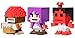 Mattel Minecraft Biome Settlers Series Mini Figure Mooshroom 3-Pack