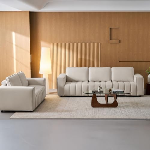 LINSY HOME Modern Sofa Couch Set for Living Room,...