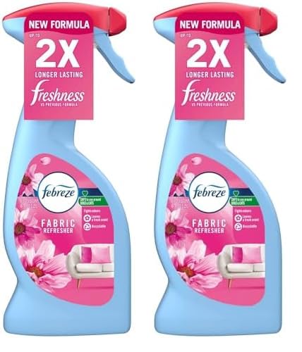 FEBREZE Fabric Refresher Blossom & Breeze, 375 ml (Pack of 2)