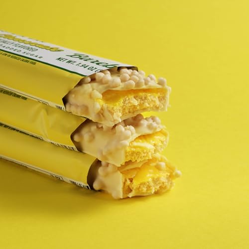 Image of Barebells Protein Bars Lemon Cheesecake - Pack of 12, 20g High Protein Treats - Chocolate Nutrition Bar with 1g Total Sugars - On-The-Go Breakfast or Post-Workout Snack