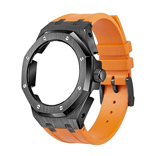 Boîtier de modification GA2100 en métal et sangle silicone pour le sport et le bureau