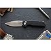Kershaw Iridium Folding Pocket Knife, 3.45 inch MagneCut Steel Blade, Stonewashed Finish, Black Handle, Made in the USA