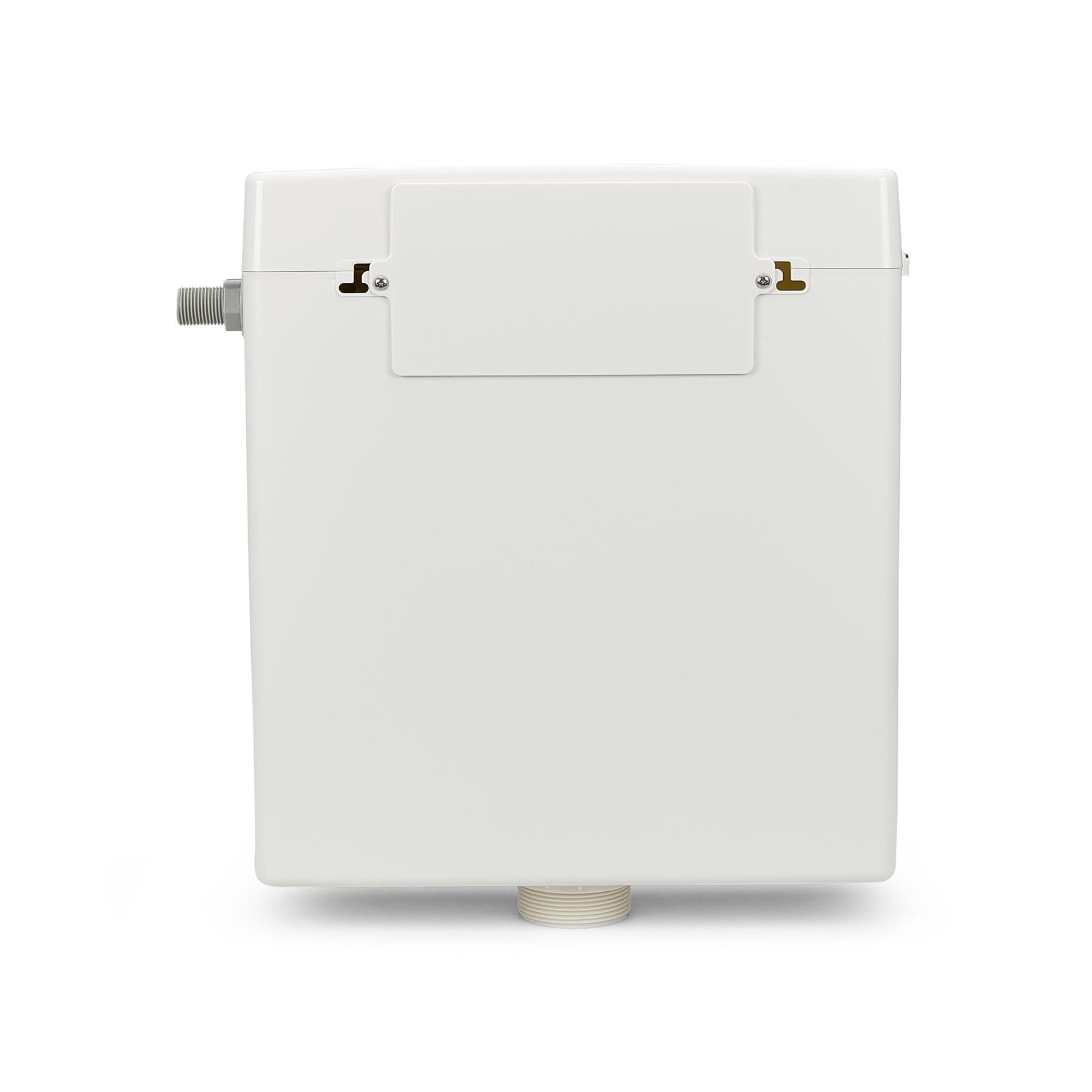 Lavatap White – Flushdaddy Hideaway Compact Concealed Cistern Cist12 – Slimline Wc Cistern With Dual Flush 6L/3L – Side Entry Fill Valve – Wras Approved For Back-To-Wall Or Wall-Hung Toilets