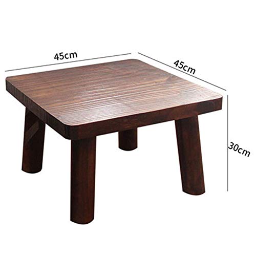 Taburetes de madera tratada con carbonización impermeable y efecto anticorrosión marca MU 3