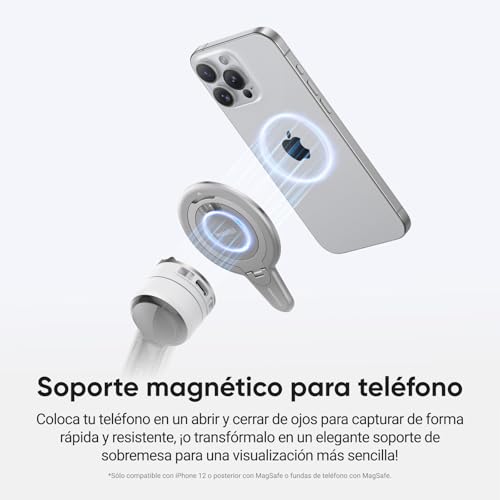 Estabilizador Gimbal Insta360 Flow 2 Pro para iPhone y Android, Gimbal IA para teléfono, Gimbal para móvil para Viajes y Vlogs - Paquete definitivo para creador Gris - imagen 8