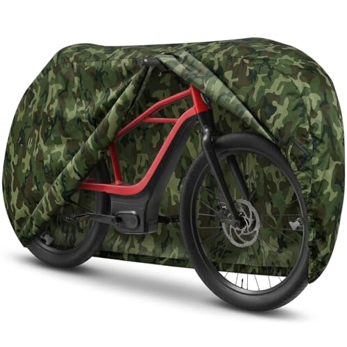 Image of Bike, Bicycle, Cycling, Rain Waterproof, Dust Proof Polyester Cover Jungle Print