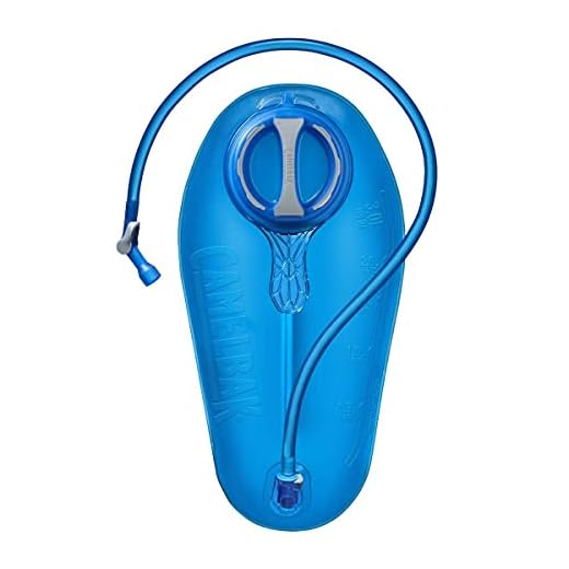 CamelBak Crux 3-Liter Water Reservoir Ergonomic Shape Hydration Bladder Blue, 100oz