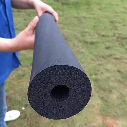 Tubo isolante ignifugo in schiuma a celle chiuse, diametro interno 22 mm x spessore 9 mm x lunghezza 1,8 m tubo in gomma per isolamento di tubi industriali e edili, 6-60 mm