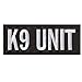 Produktbild LEGEEON K9 Unit Large XL 10'x4' Body Armor Plate Carrier Dog Tactical Embroidered Fastener Patch