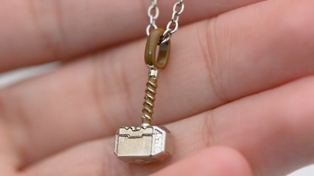 Amazon.com: Marvel Comics Thor Hammer Unisex Adult Silver Plated