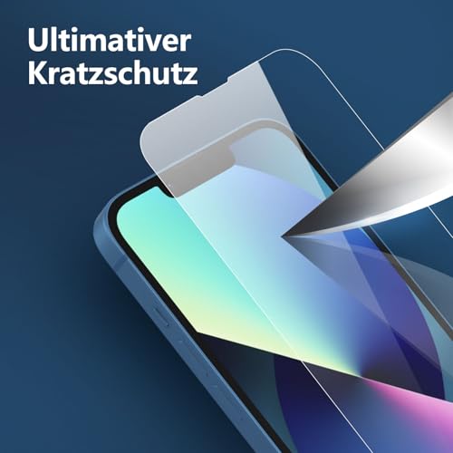 NEW'C Schutzfolie für iPhone 14/13/ 13 Pro für Panzerglas – Ansicht 5