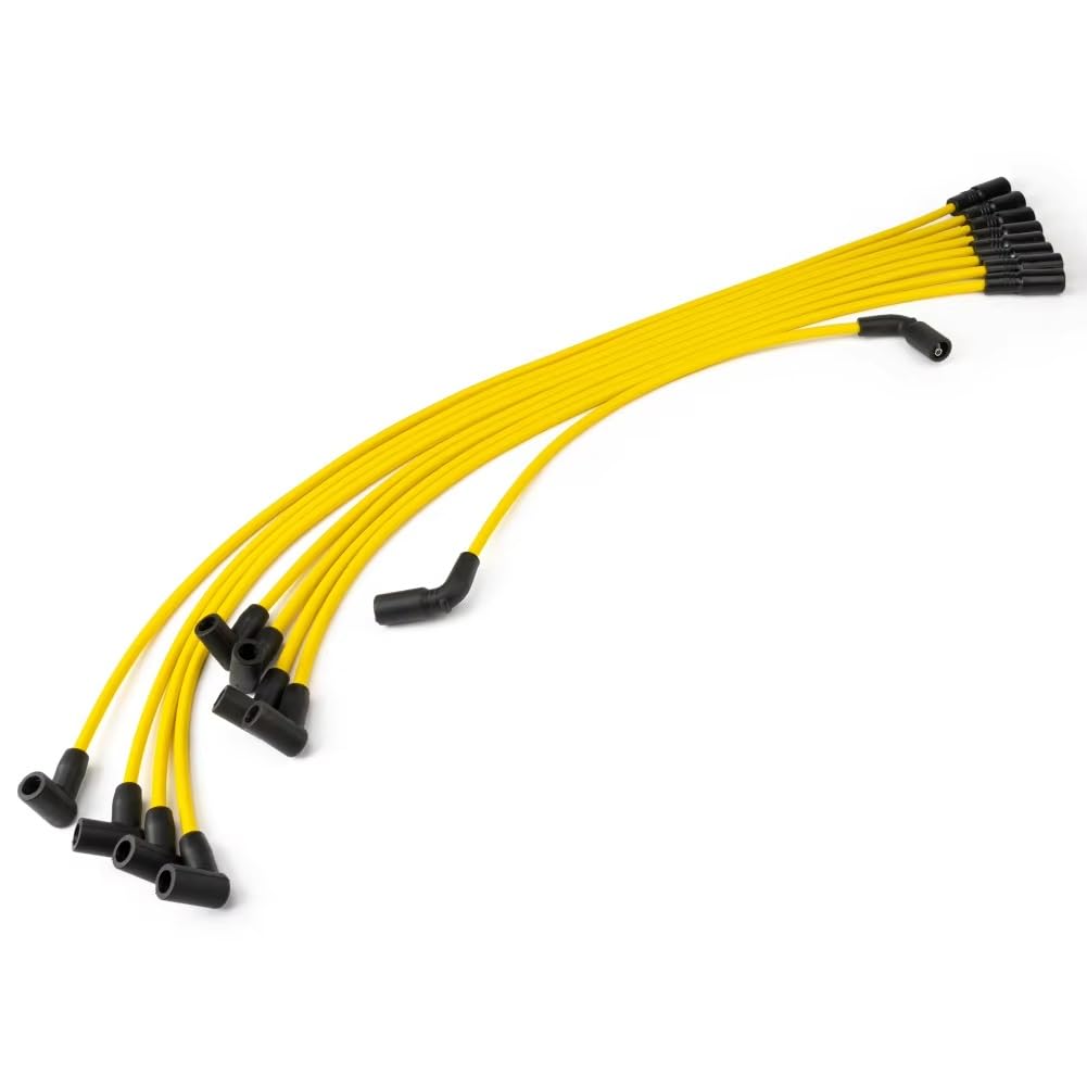 Compatible con Chevrolet para C1500 V8 5.7L 5.0L 1996 1997 1998 1999 2X1197 9718Q 88862089 Cable de bujía