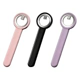 Imanes de neodimio fuertes para uñas artísticas en 3 tamaños para ojos de gato y efectos degradados en casa, anillos redondos de acero inoxidable