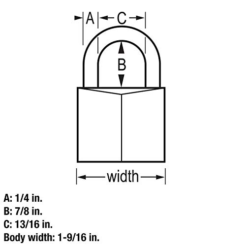 Master Lock 146D Covered Aluminum Keyed Padlock, 1-9/16 inches, Pink