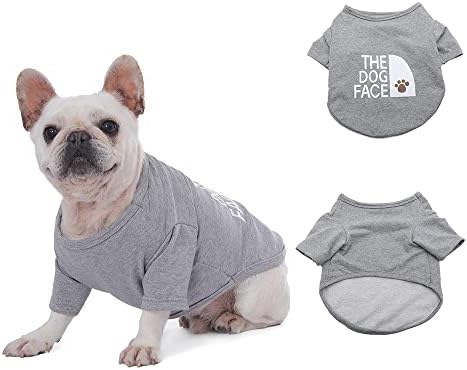 Cotton French Bulldog Shirts Fashion 