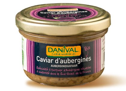 Danival - Caviar d aubergines 100gr danival bio *