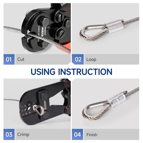 iCrimp 1608M Wire Rope Crimper