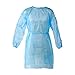 Extra Large Disposable Isolation Gowns, 50 per Case (Blue)