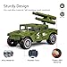 Shellvcase Diecast Military Vehicles, 6 Pack Army Toys Assorted Alloy Metal Model Cars Tank,Helicopter,Panzer,Anti-Air Vehicle Playsets Gift for Boys Kids Age 6 7 8 9 10