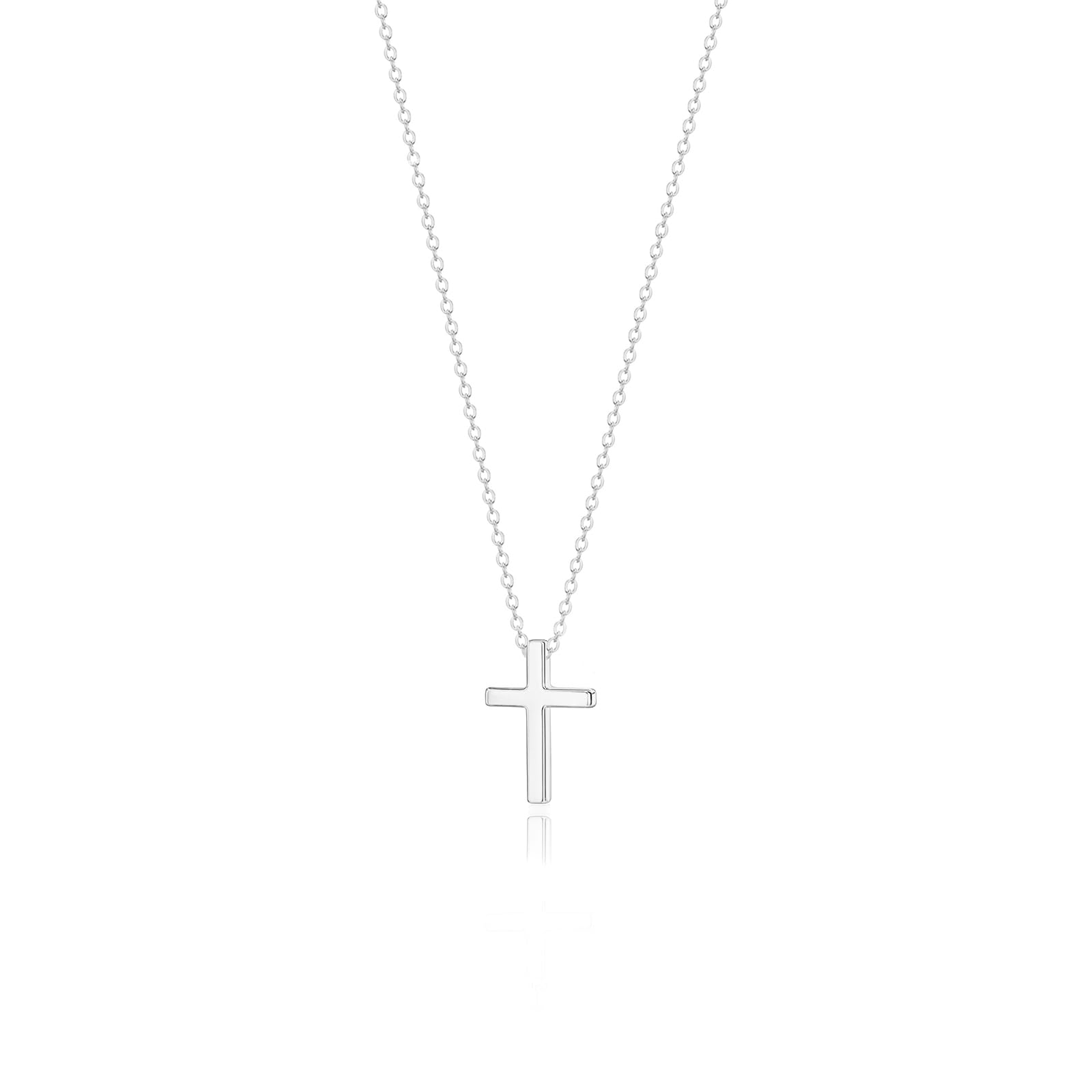 Silver Cross Necklaces