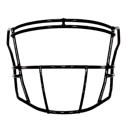 SF-2BD-SW for Riddell SpeedFlex + US Flag Helmet Decal - Green Gridiron (Black)