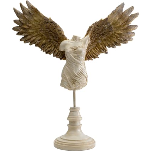 Kare Design Deko Figur Guardian Angel Female, Weiß/Gold,...