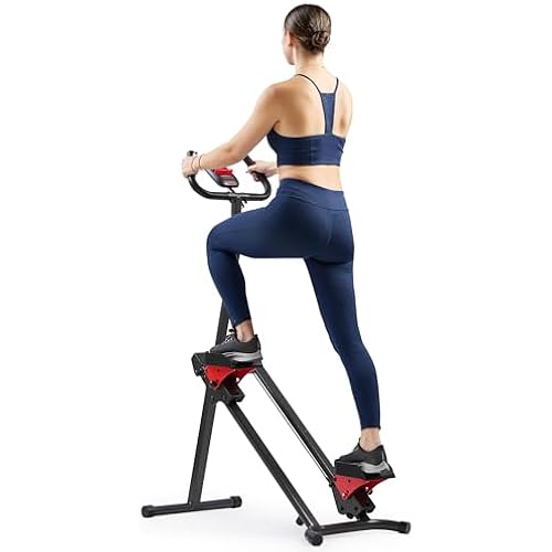 Sunny Health & Fitness Foldable Stair Climber with Extended Step Range